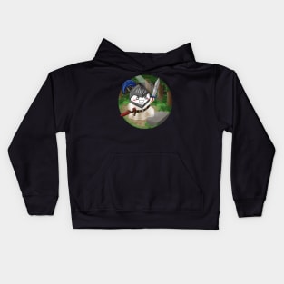 Kawaii Ghosts - The warrior get ready for the next battle Kids Hoodie